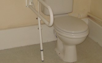 Disabled Adaptations - Toliet Grab Rail