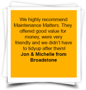 Maintenance Matters - Testimonial image