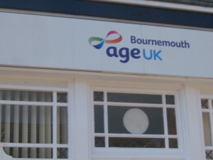 Age Concern Bournemouth signage